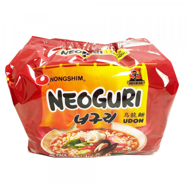 NONGSHIM UDON noodle / 农心乌冬面 - 120g X 5