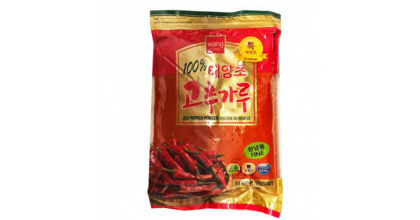 Wang - Red Pepper Powder (Gochugaru) (韓國紅椒粉(粗)) - Wai Yee Hong