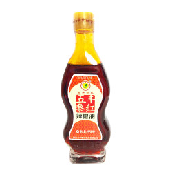 Chili oil / 五丰黍红辣椒油 - 265ml