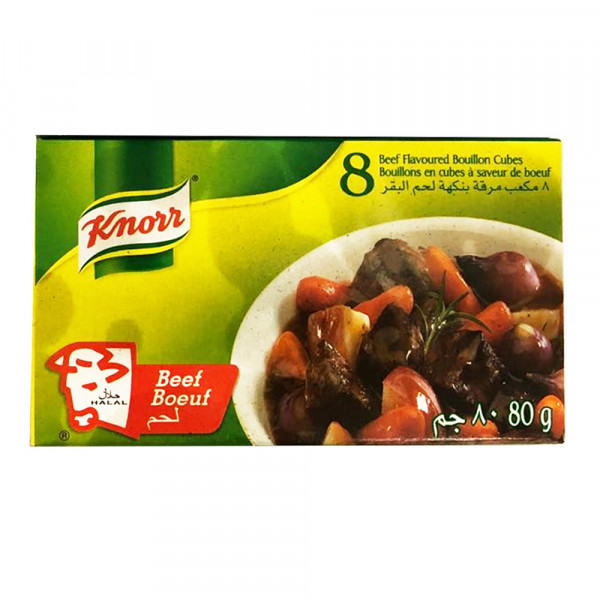 Knorr beef flavoured bouillon cubes / Knorr 牛肉味酱料 - 80g