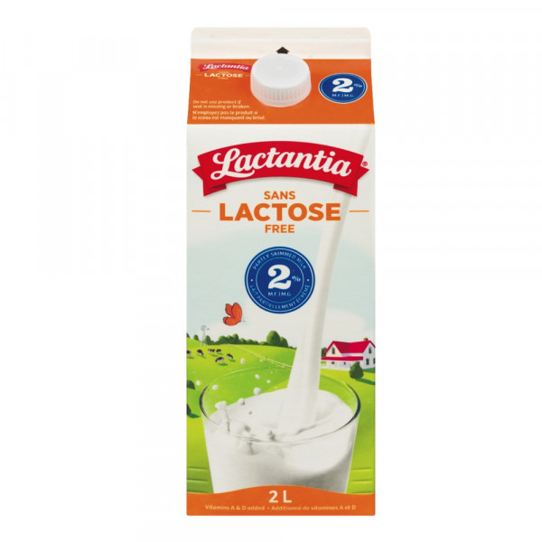 Lactantia Lactaid LACTOSE FREE 2% Milk / 无乳糖牛奶 - 2L