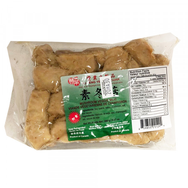 Mushroom veggie meat / 丰业素冬菇 - 280g