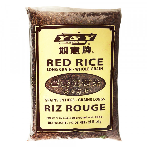 Red rice  Y&Y BRAND / 如意牌营养红糙米 - 2KGs