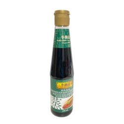 LKK Seasoned soy sauce for seafood / 李锦记蒸鱼豉油 - 410 mL