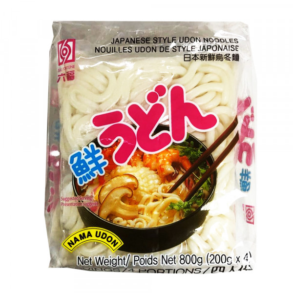 UDON noodles / 六福乌冬面 -  200g x 4