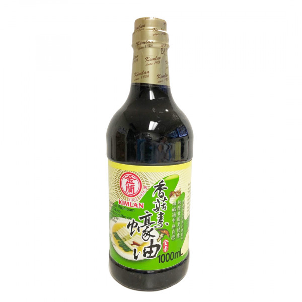 KimLan Vegetarian Mushroom Flavored Stir-Fry Sauce  / 金兰香菇素蠔油 - 1000ml 