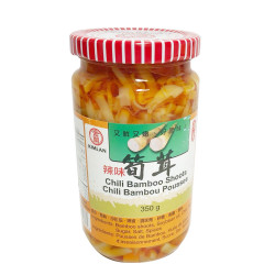 KIMLAN Chili Bamboo Shoots / 金兰辣味筍茸 - 350g