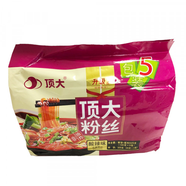 DingDa Combo Pack Instant Vermicelli / 顶大粉丝- 5*105g