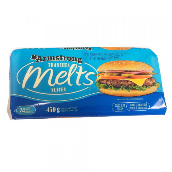 Armstrong Melts Slices / 切片奶酪（芝士片） - 450g