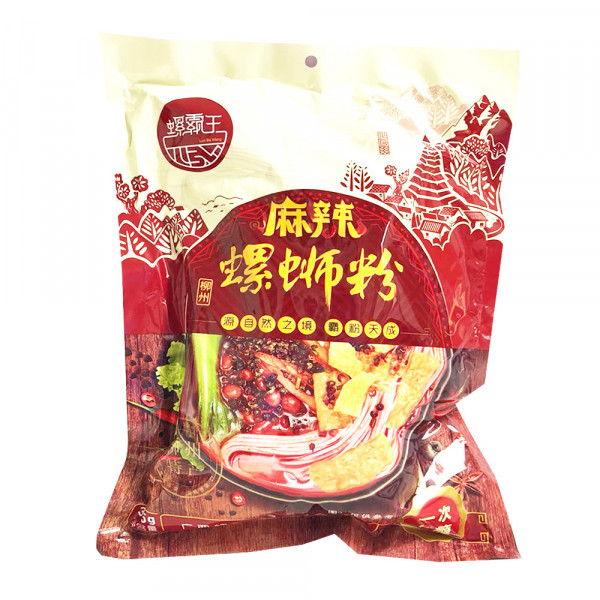 LuoBaWang Spicy Instant Rice Noodles / 螺霸王麻辣螺蛳粉 - 315g