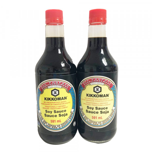 Kikkoman Soy Sauce / 日本万字酱油 -591ml