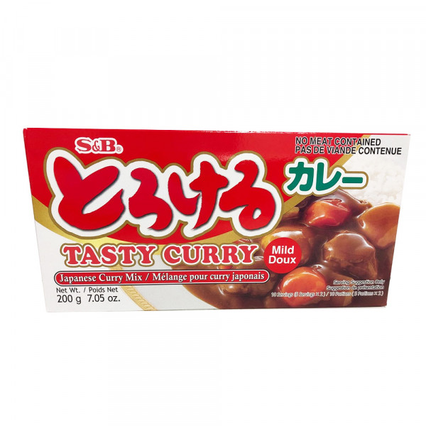 S&B Japanese curry mix / 甜味咖喱酱 - 200g