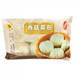 Steamed bun with shiitake mushroom / 功德林香菇菜包 - 600g