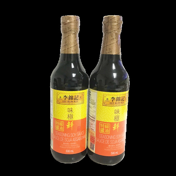 LKK Seasoning Soy Sauce /  李锦记味极鲜酱油 - 500 mL