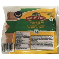 Harvest Creek HALAL Chicken wieners / 清真鸡肉香肠 - 450g