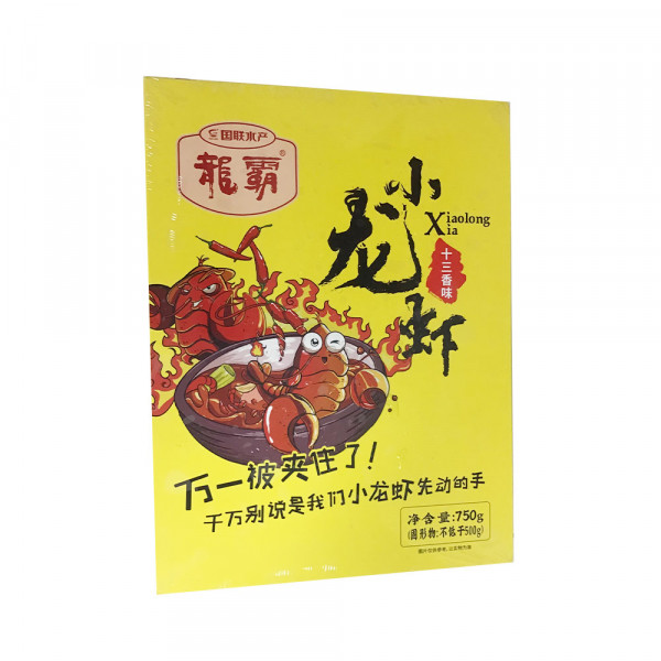 Frozen Crayfish / 龙霸小龙虾(十三香味） - 750g