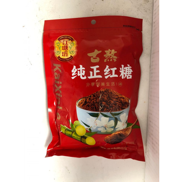 HongTangFang Pure Brown Sugar / 红塘坊纯正红糖 - 350G