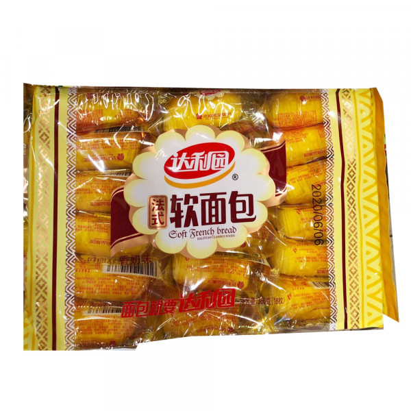 Daliyuan Soft French Bread （Milk Flavor） / 达利园法式软面包（香奶味） - 360 g