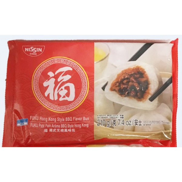 FuKu HongKong Style BBQ Flavour Bun / 福牌港式叉烧风味包 - 210g