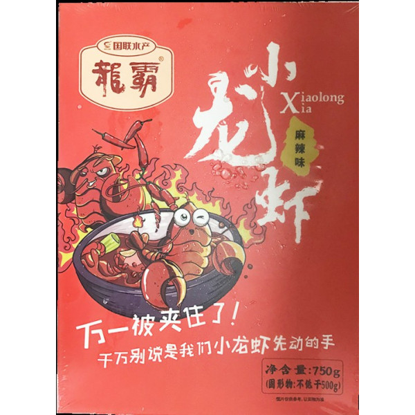 Frozen Crayfish / 龙霸小龙虾(麻辣味) - 750g