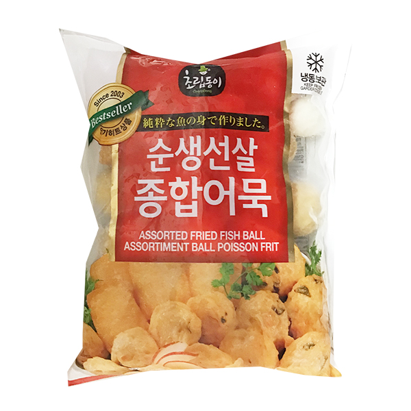 Assorted Fried Fish Balls / 韩国混合鱼丸- 500 g
