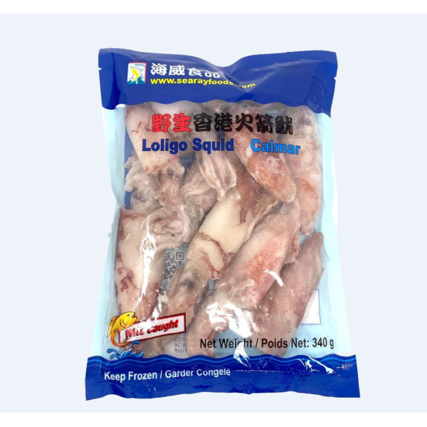 Loligo Squid / 香港火箭鱿鱼筒 - 340g