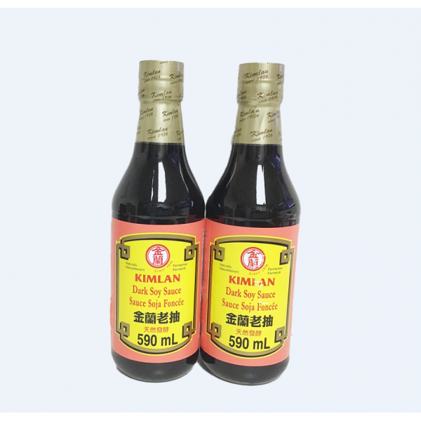 JinLan Premium Dark Soy Sauce / 金兰老抽 - 590 mL
