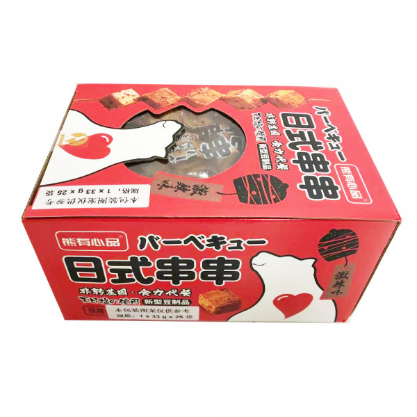 Soy Products (Spicy) / 熊有心品日式串串激辣味 - 33g*25/Box