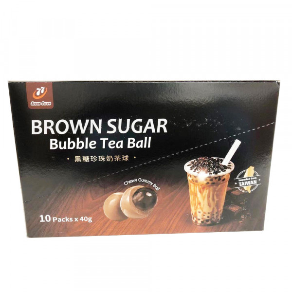 Brown Sugar Bubble Tea Ball / 黑糖珍珠奶茶球 - 10*40g