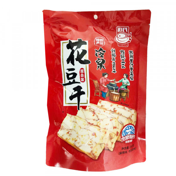 Dried Tofu  / 冷泉花豆干混合装之麻辣味 268g