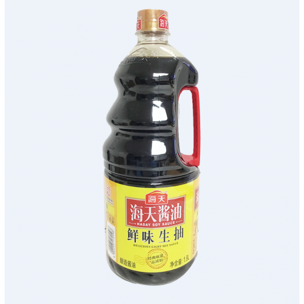 HaiTian Delicious light soy sauce / 海天鲜味生抽酱油 - 1.9L