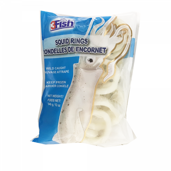 Frozen Squid Ring / 3Fish鱿鱼圈  - 340 g