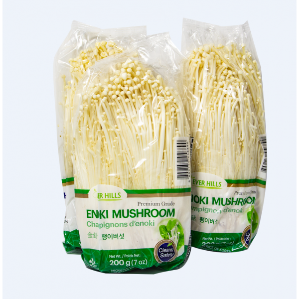 Enoki Mushrooms - 1Bag