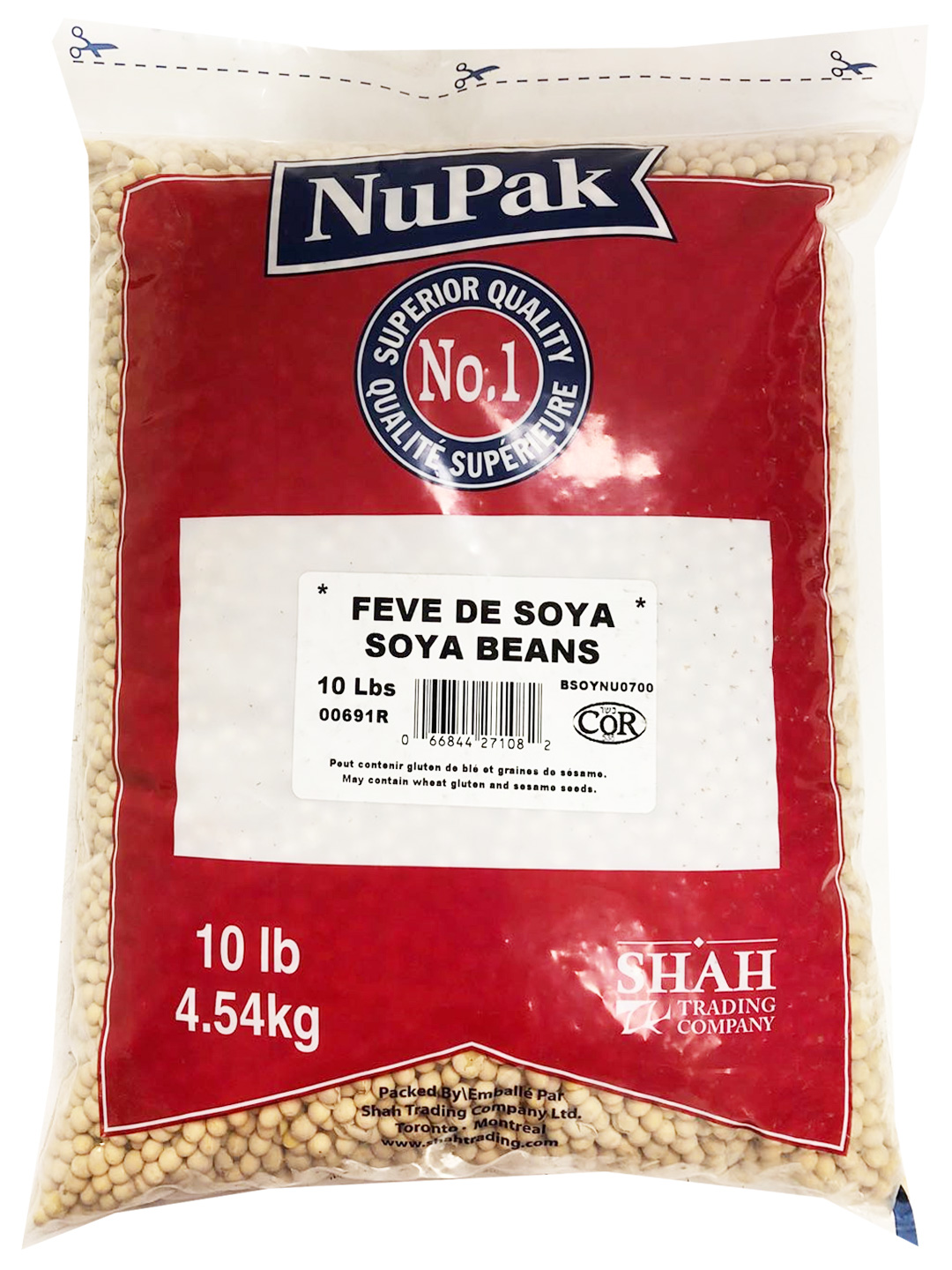 Soya beans NUPAK / 黄豆 10lbs
