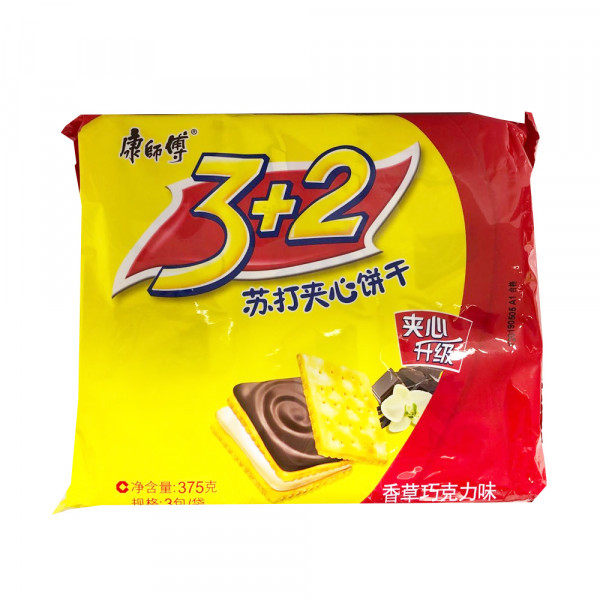 Soda Sandwich Cookies / 康师傅苏打夹心饼干 - 375g