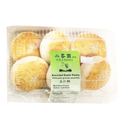 Assorted seeds pastry / 小麦园五仁酥 - 6PCs