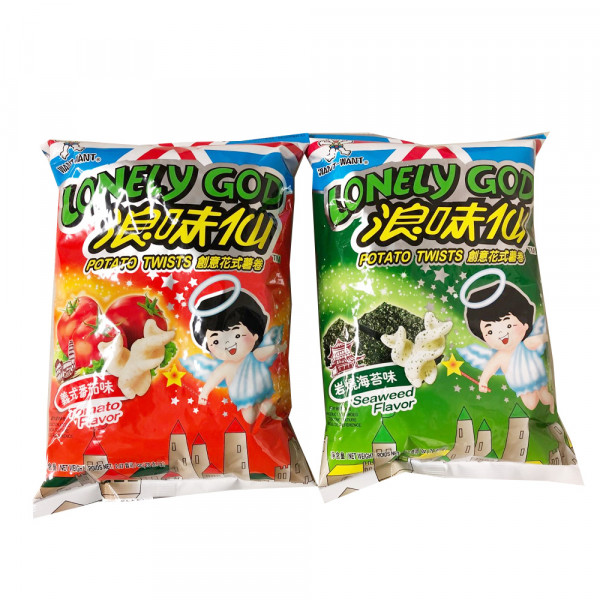 WANT-WANT Lonely God Potato Twists / 旺旺浪味仙 - 70 g