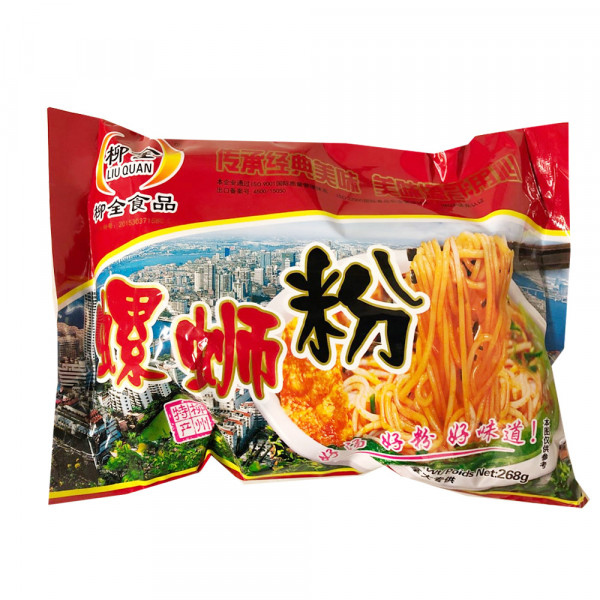 LiuQuan Instant Rice Noodles / 柳全螺蛳粉 - 268 g