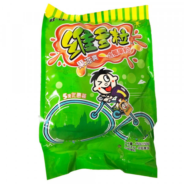 WANT-WANT V-Jelly / 旺旺维多粒果冻爽 - 750g 