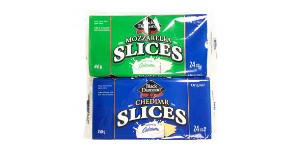 Black Diamond Slices 切片奶酪 450g