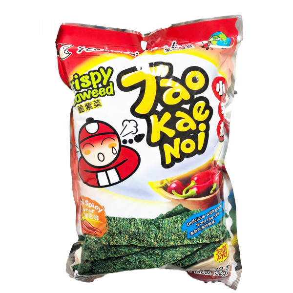 TaoKaeNoi Crispy Seaweed - Spicy Flavour  / 小老板海苔 - 辣香味 - 32g