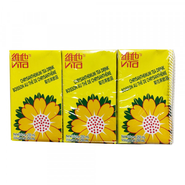 VITA Chrysanthemum Tea Drink  / 维他菊花茶饮料 - 6*250 mL