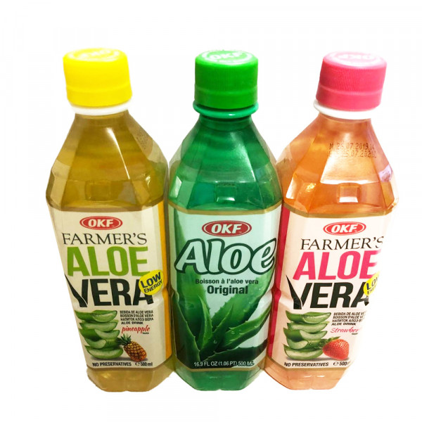 OKF Aloe Drink Series / OKF  芦荟汁系列 - 500ml