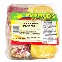 FV Foods UBE Cheese Pandesal / FV Foods 奶酪面包 - 500g