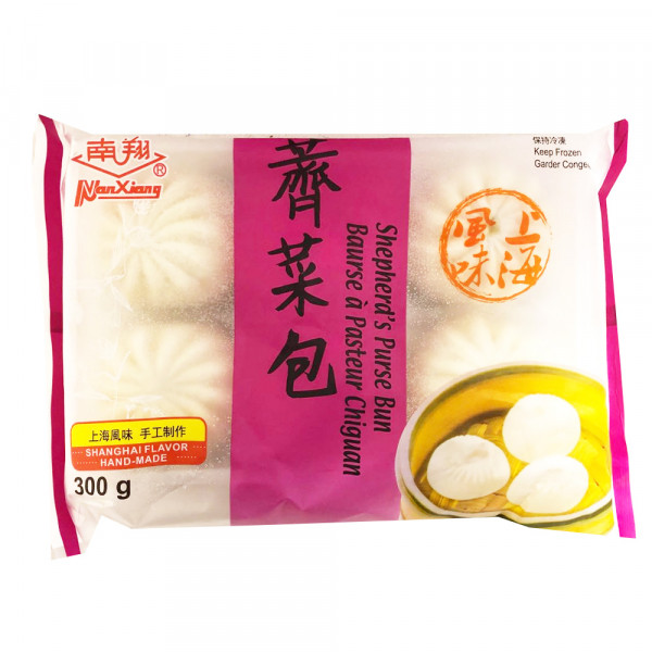 NangXiang Shepherd's Purse Bun / 南翔荠菜包 - 300g