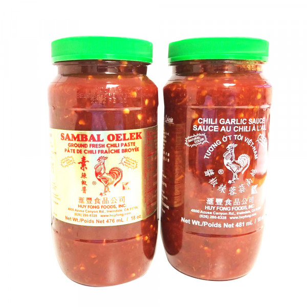 HuyFong Chili Sauce Series / 汇丰辣椒酱系列 