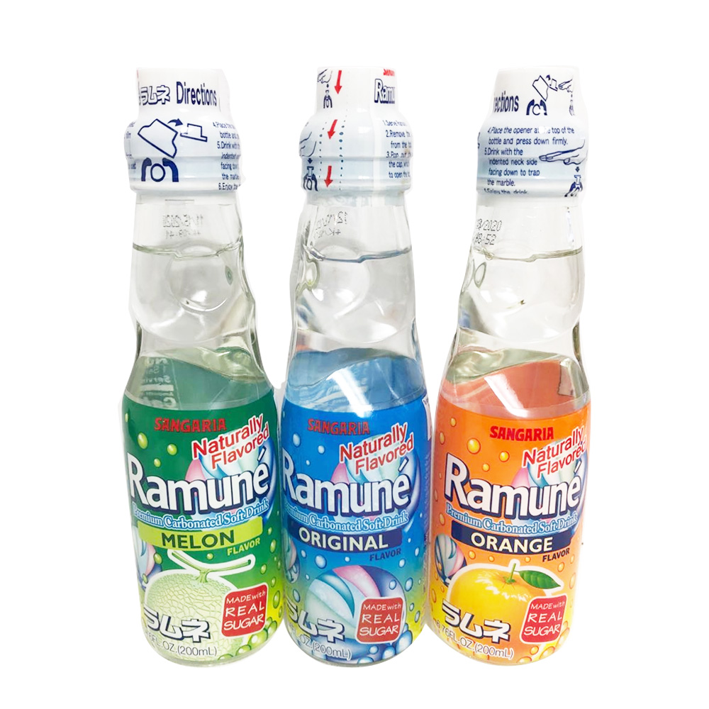 Ramune Premium Carbonated Soft Drink Series/ Ramune 汽水系列 200ml