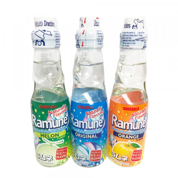 Ramune Premium Carbonated Soft Drink Series / Ramune  汽水系列 - 200ml