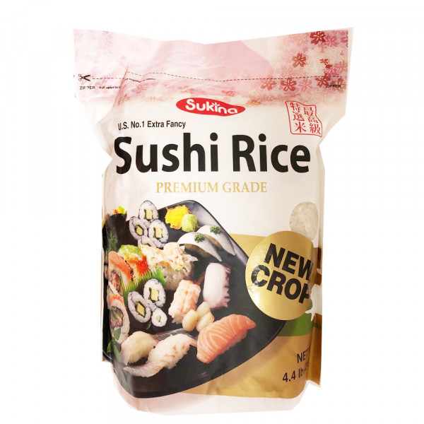 Sukina Sushi Rice Premium Grade / 最高级寿司米 - 4.4lb