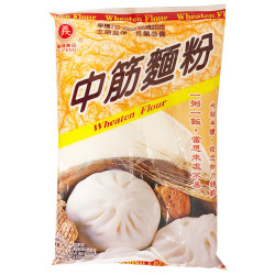 Wheaten Flour (Medium Gluten)  / 中筋面粉 - 400g